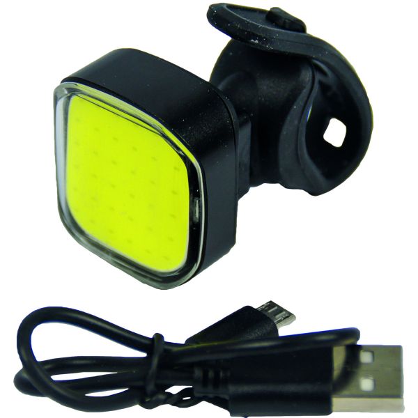 UrbanProof high power koplamp geel USB