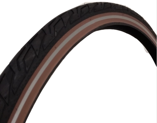 Pneu Continental 37-622 ride city noir marron reflex