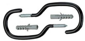 Set ophanghaken (plafond) geplastificeerde zolderhaak