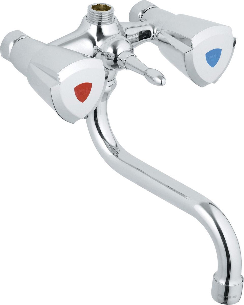 Grohe costa trend douchekraan met badomstelling - mengkraan - 12 cm hartafstand