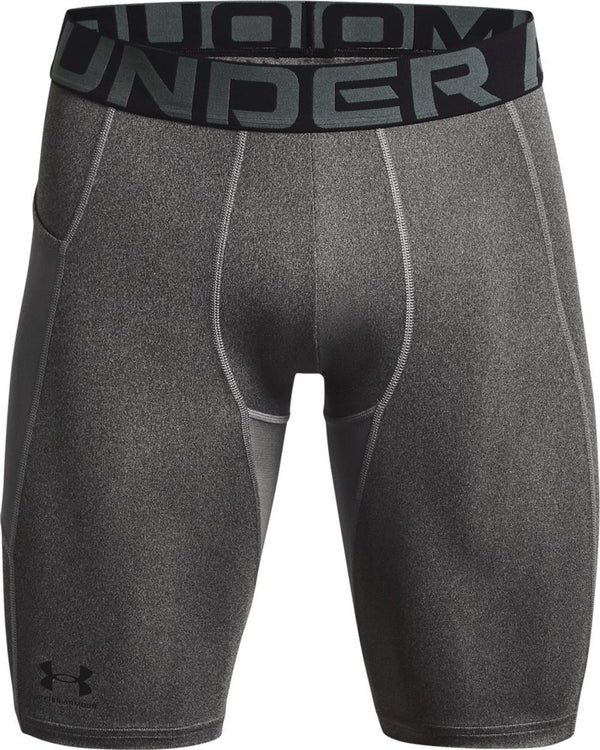 Under armour ua hg armour lng shorts heren sportbroek - grijs - zwart l