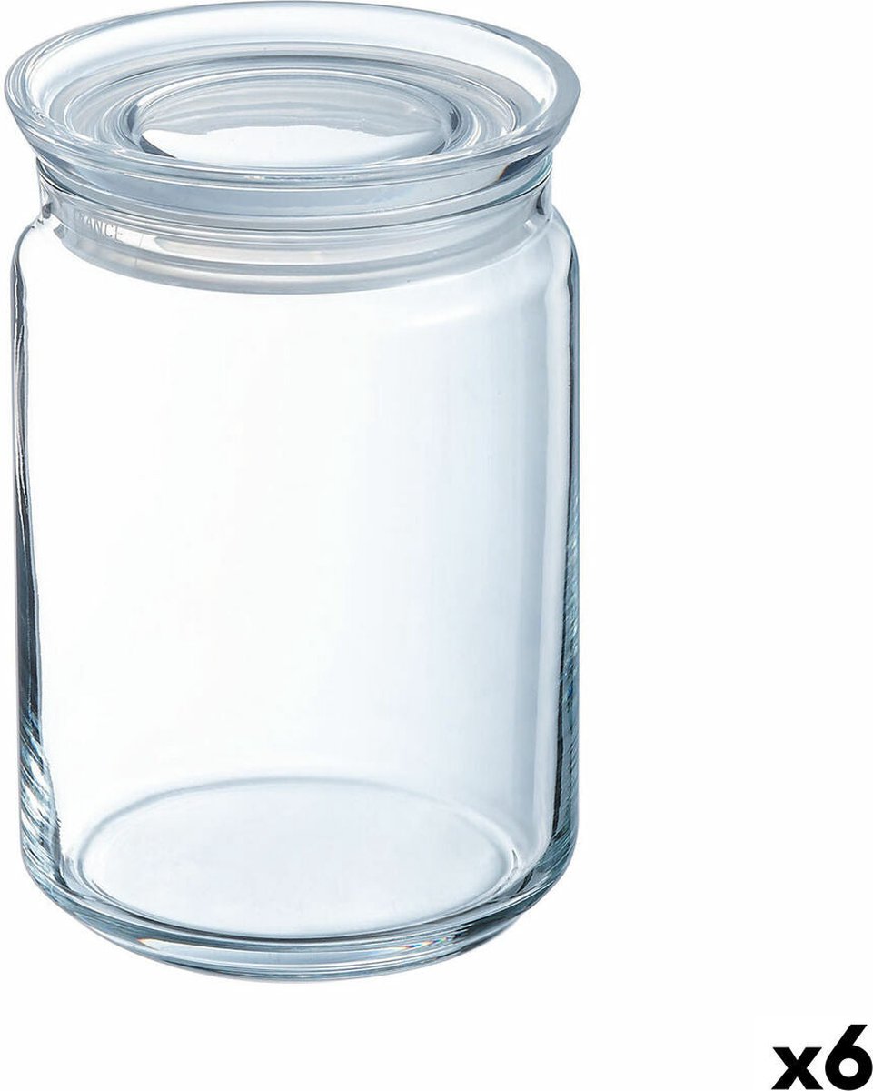 Luminarc blik pav transparant siliconen glas 750 ml (6 stuks)