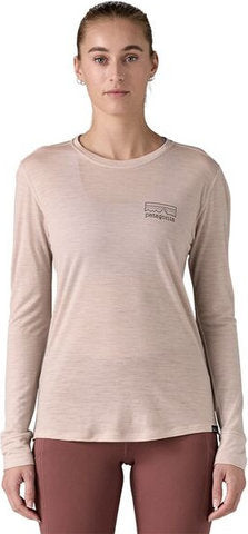 Patagonia cap cool merino graphic l s women's jersey