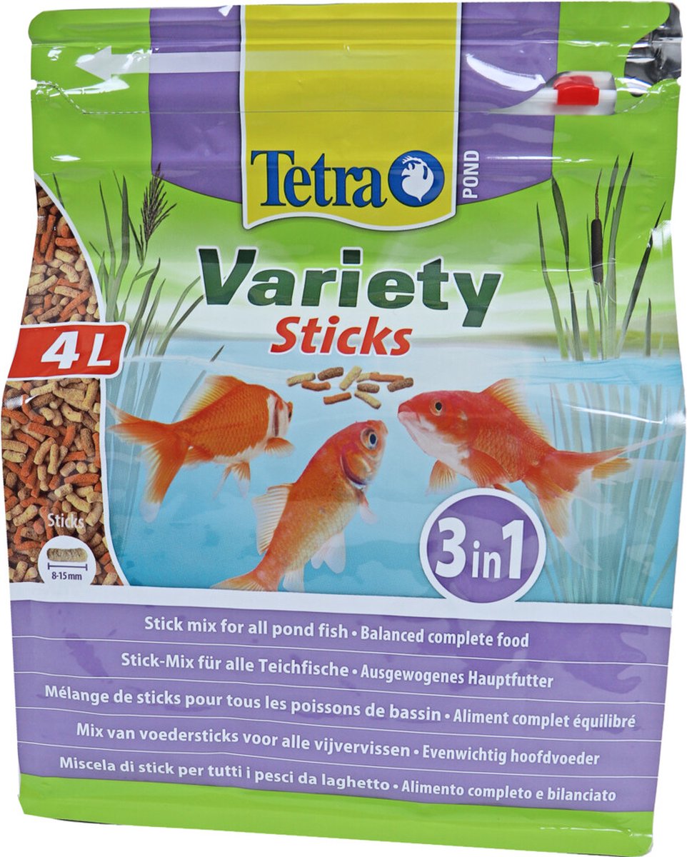 Tetra pond variety sticks 4 liter