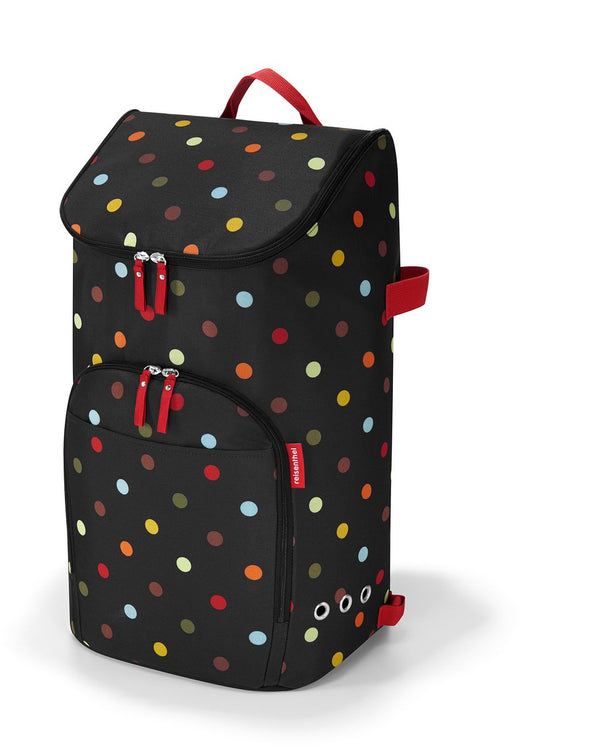 Reisenthel citycruiser bag tas voor boodschappentrolley - 45l - dots zwart