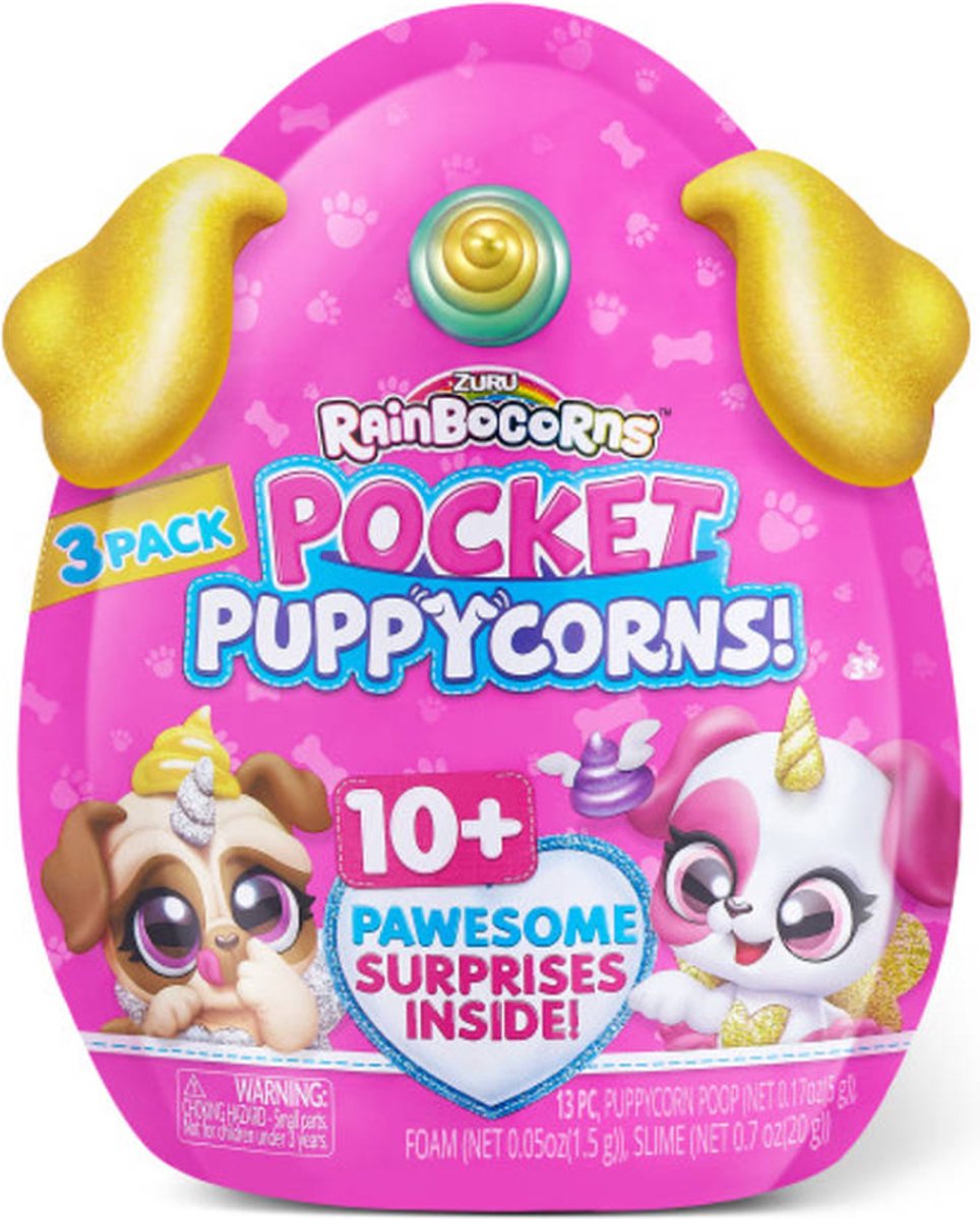 Zuru - rainbocorns pocket puppycorns - verassing