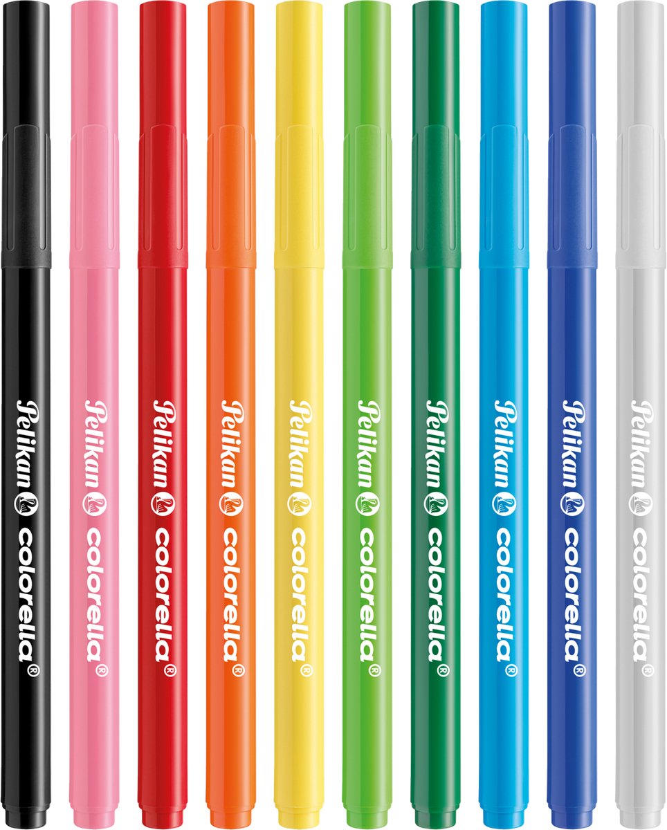 Pelikan colorella brushpens super brush - 10 kleuren