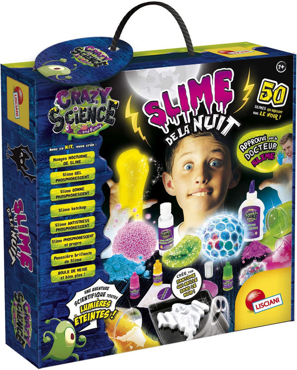 Lisciani - crazy science - slime de la nuit - fr