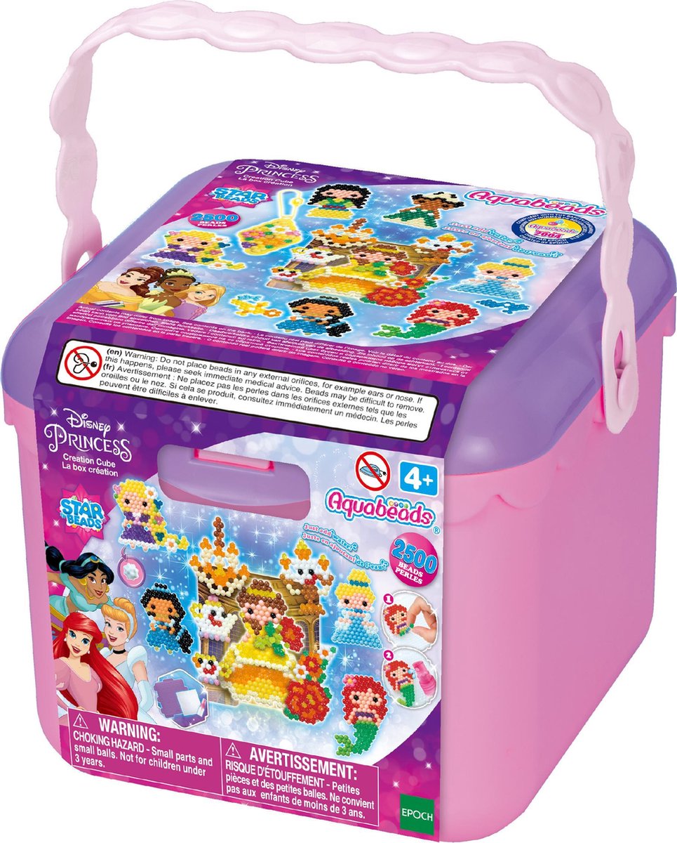 Aquabeads disney prinses box- complete set 2500 parels