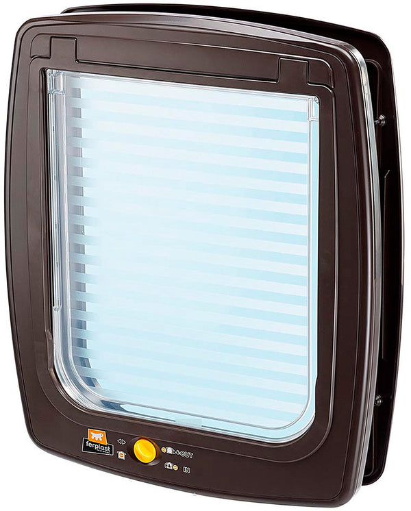 Ferplast cat flap swing 15 bronze plastic