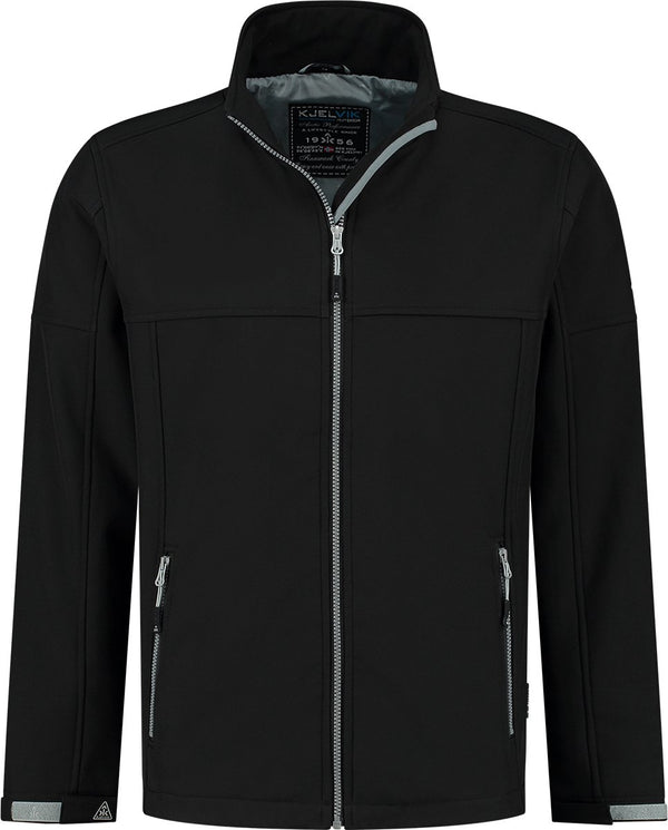 Kjelvik softshell jas odense zwart