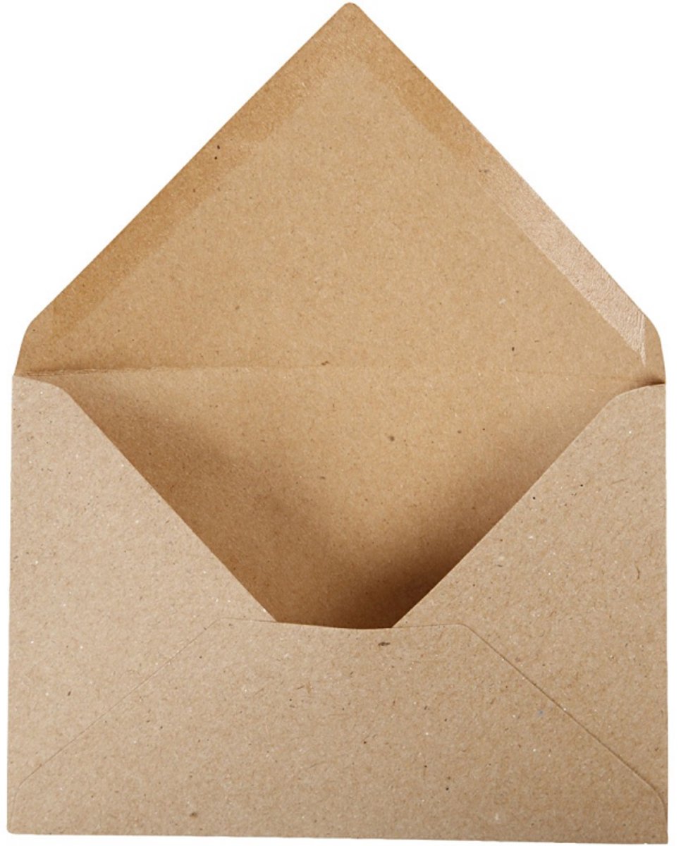 Creativ company https: www.cchobby.nl gerecyclede-envelop-afmeting-envelop-11-5x16-cm-120-naturel-50-stuk-1-doos