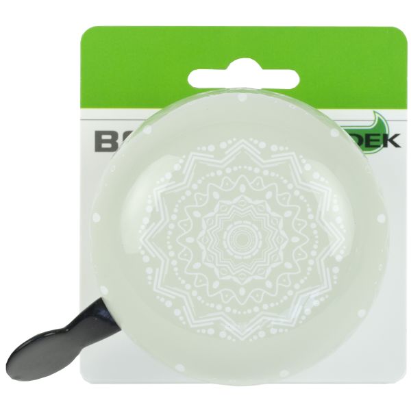 Widek ding dong bel groot mandala frost grijs op kaart