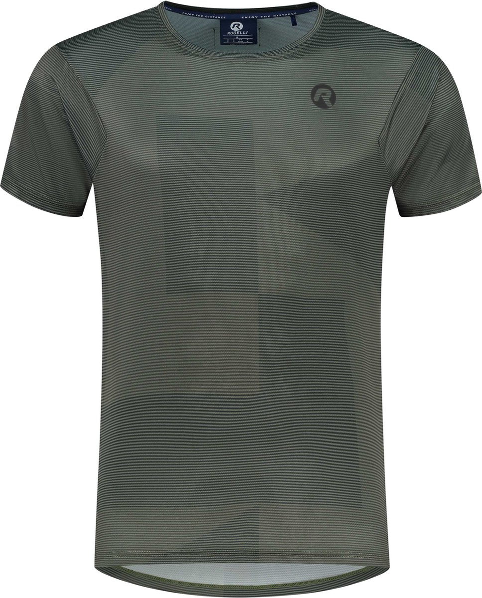 Rogelli core mountainbike shirt heren - fietsshirt - korte mouwen - groen - advntr - maat s