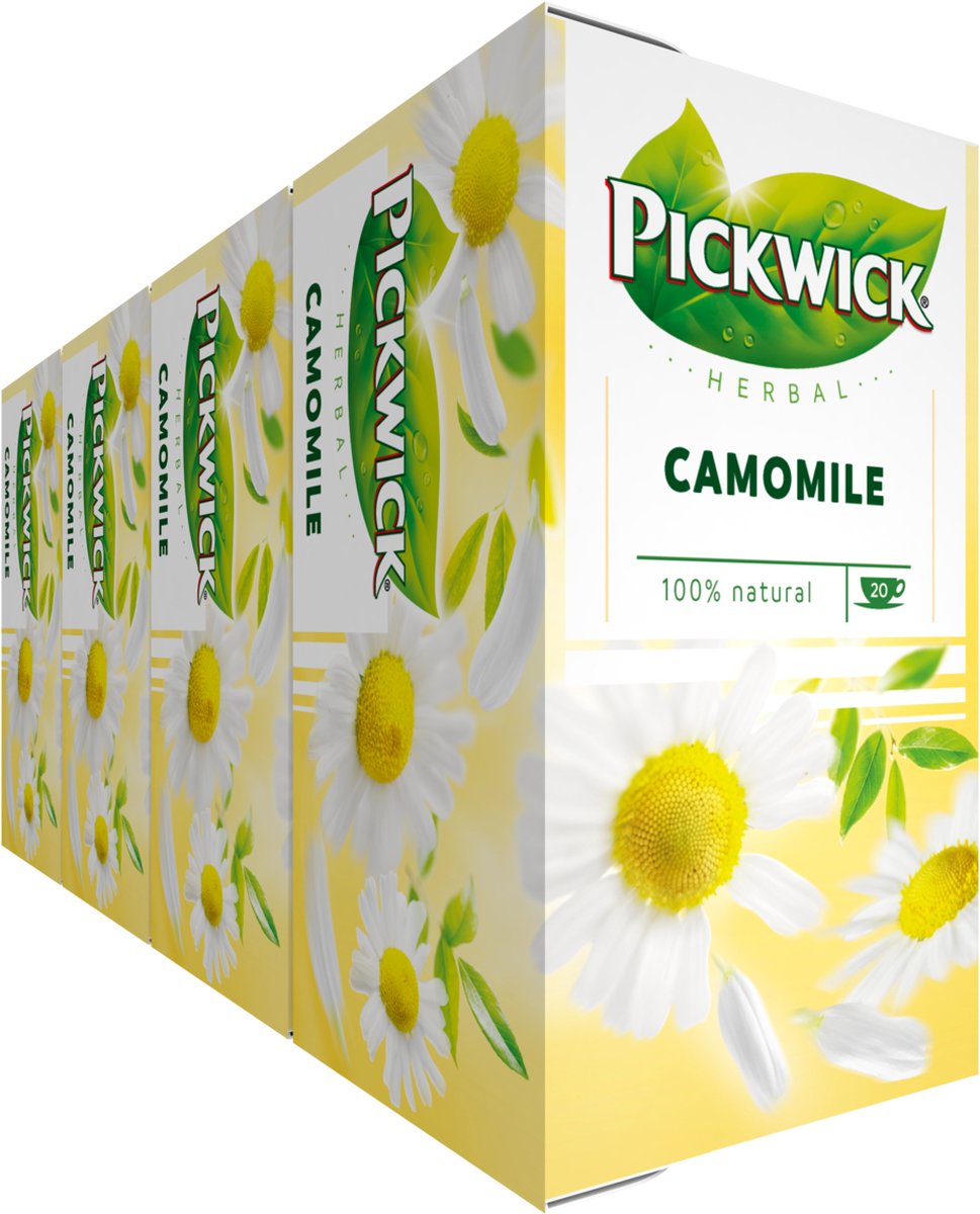 Pickwick camomile kruidenthee - 4 x 20 theezakjes