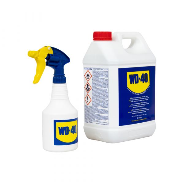 WD40 5 met spuitflacon 5 liter