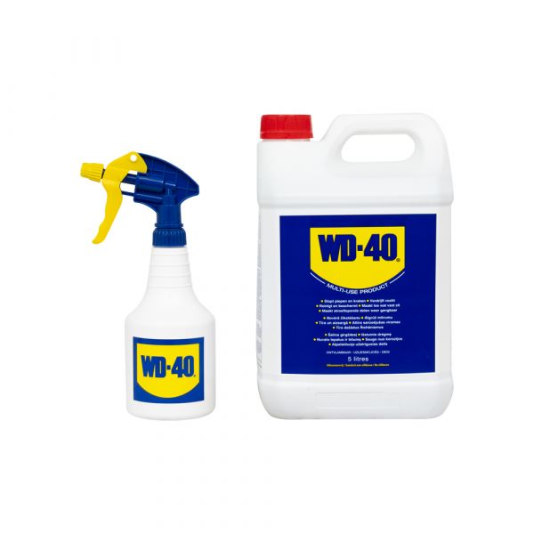 WD40 5 met spuitflacon 5 liter