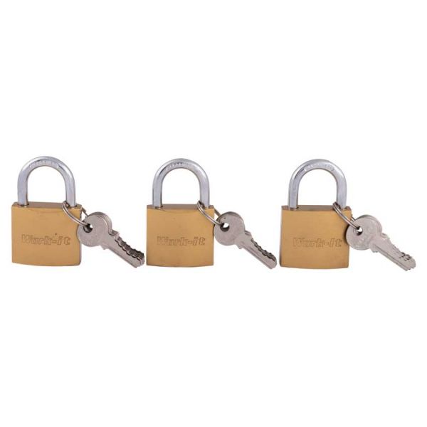 Hangslotset 3 dlg. gelijksluitend