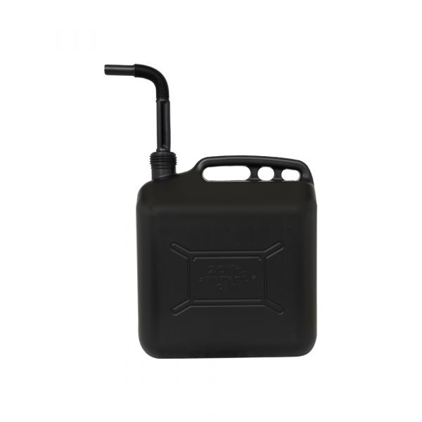 Jerrycan zwart 20 liter