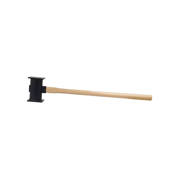 Mm Eurotool garden hammer metal, with handle 90 cm.