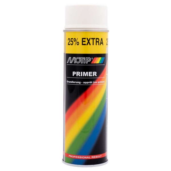 Motip spuitbus 500ml primer wit