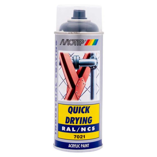 Industrieel RAL7021, bus 400 ml.