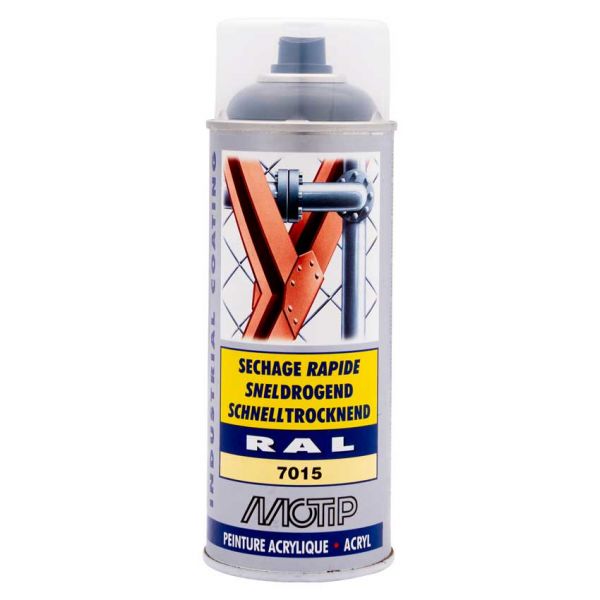 Industrieel ral7015 400 ml. motip