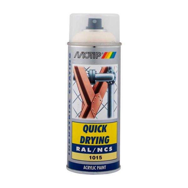 Industrieel RAL1015 400 ml. Motip