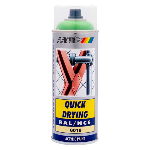 Industrial ral6018 400 ml. motip