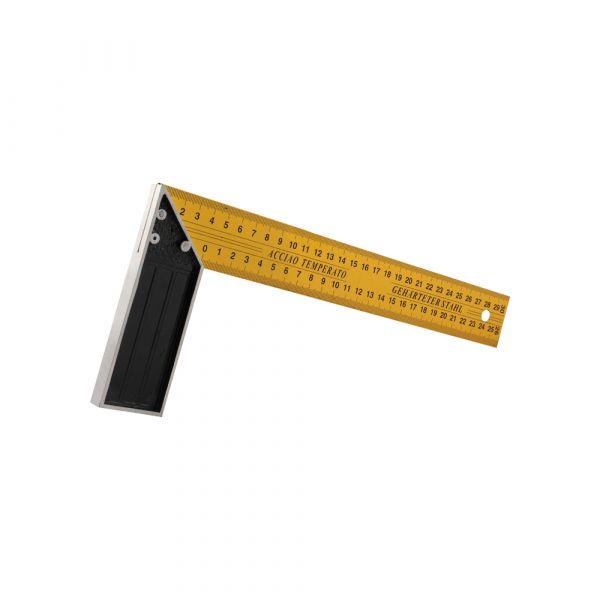 Topgear winkelhaak 30 cm, geel