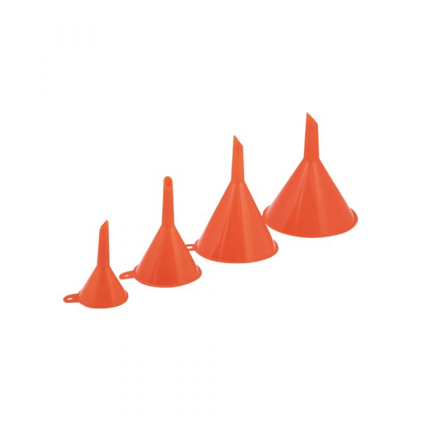 Topgear trechterset 4-delig oranje