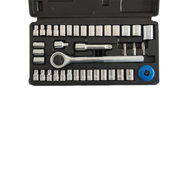 Topgear doppendoos 40-delig, 1 4 +3 8