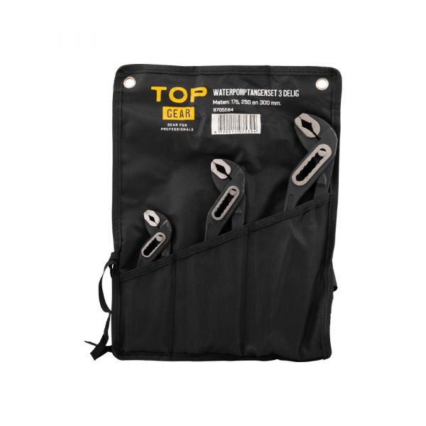 TOPGEAR Jeu de pinces multiprises 3 pièces