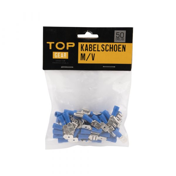 TOPGEAR Cosse de câble mv 50 pièces