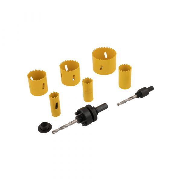 Topgear gatenzaag 9 delig bi-metaal