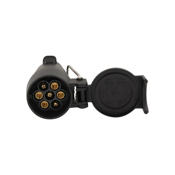 7-polige contrastekker kunststof