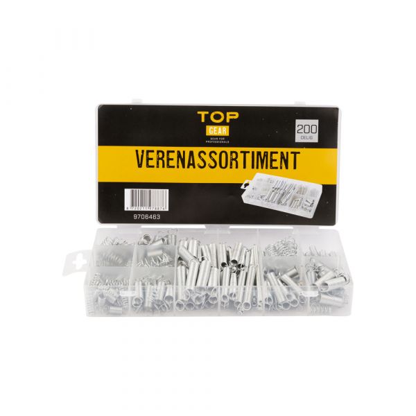 TOPGEAR Assortiment de ressorts 200 pièces