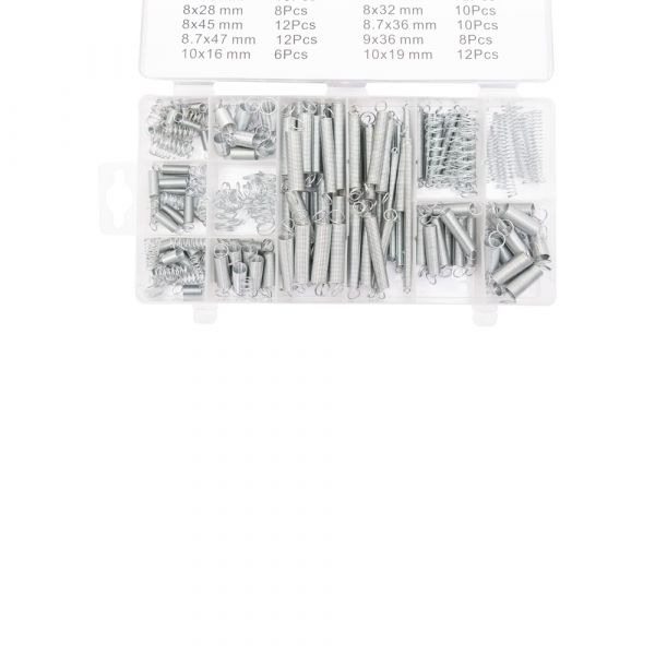 TOPGEAR Assortiment de ressorts 200 pièces