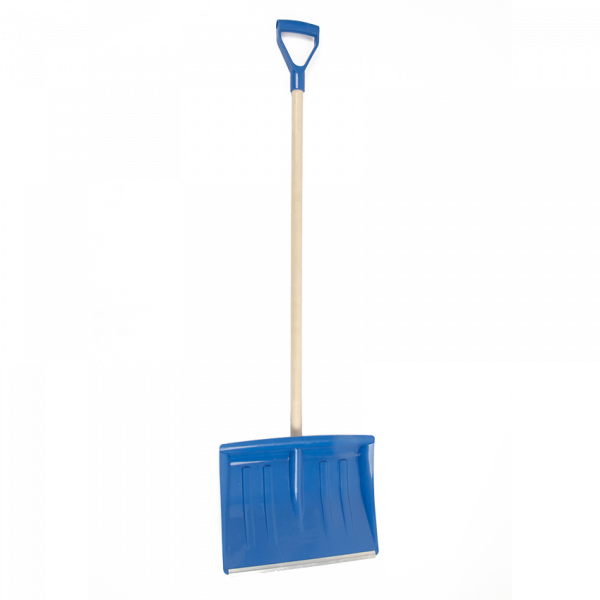 Sneeuwschuiver alpin 1a kunststof 40cm met beuken steel en kunststof d-greep