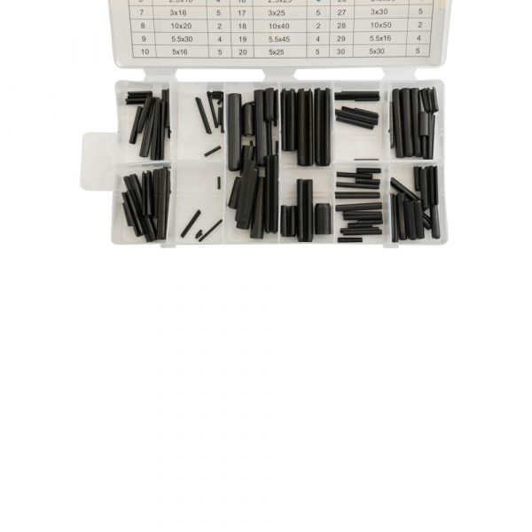 TOPGEAR Assortiment de goupilles de tension 120 pièces