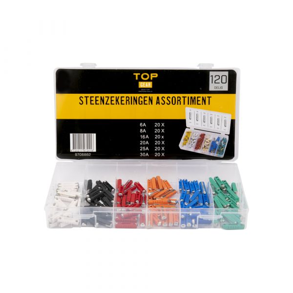 TOPGEAR Stone fusibles ass. 120 pièces