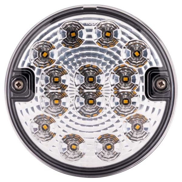 Ac hteruitrijlicht 140 mm. 12-24v led *