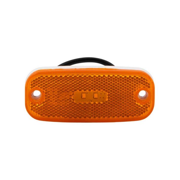 Trailergear zijmarkeringslicht oranje 12-24v led