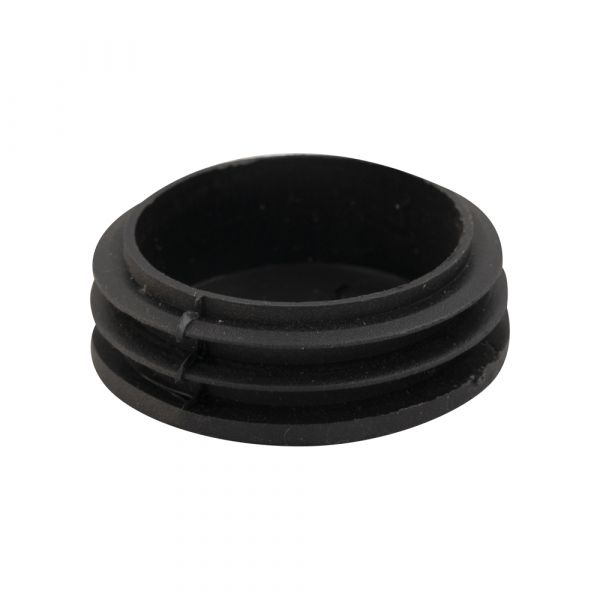 Insteekdop rond 48 mm. platte kop