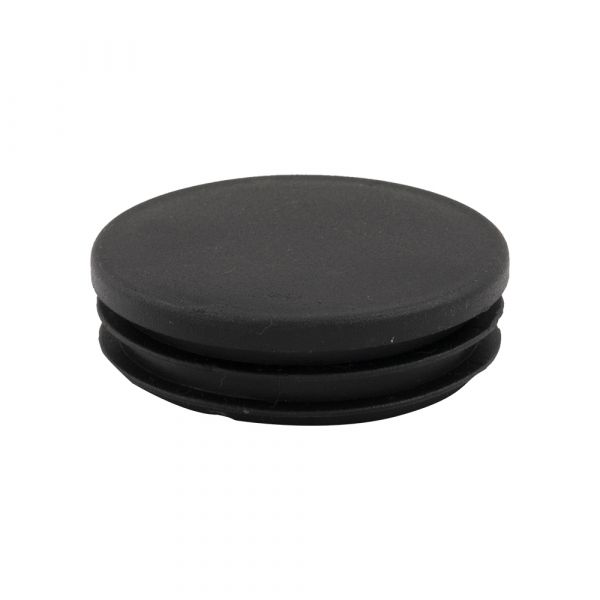 Insteekdop rond 60 mm. platte kop