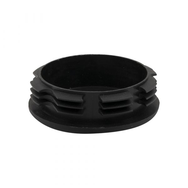 Insteekdop rond 80 mm. platte kop