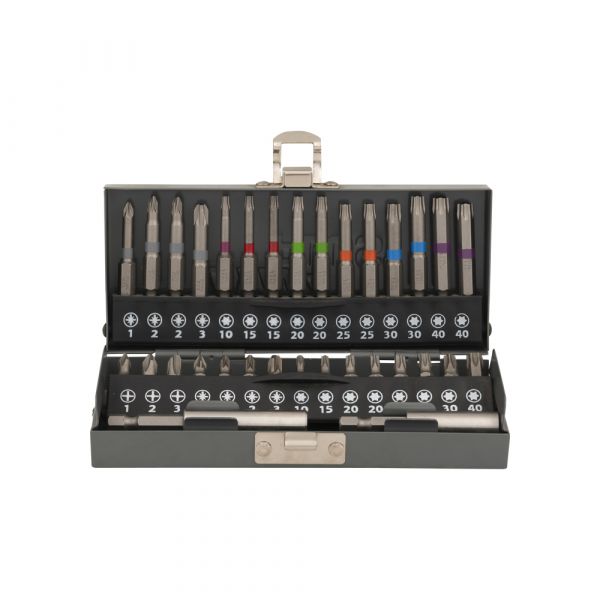 Dynaplus bitset prof 32-delig dyna kleurbandjes metalen verpakking - 8938.00.00700