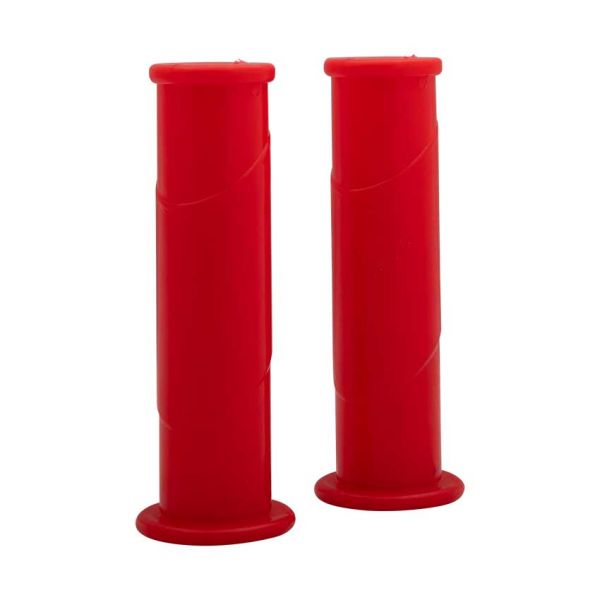 Poignée ronde, ROUGE (jeu de 2)