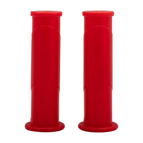 Poignée ronde, ROUGE (jeu de 2)