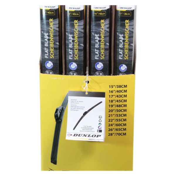 Essuie-glaces d'affichage Dunlop